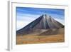 Chile, Atacama Desert, Altiplano, Antofagasta Region, El Loa Province. the Strato-Volcano Licanabur-Nigel Pavitt-Framed Photographic Print