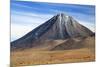 Chile, Atacama Desert, Altiplano, Antofagasta Region, El Loa Province. the Strato-Volcano Licanabur-Nigel Pavitt-Mounted Photographic Print