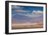 Chile, Atacama Desert, Desert Landscape with the Andes Mountains-Walter Bibikow-Framed Photographic Print