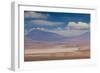 Chile, Atacama Desert, Desert Landscape with the Andes Mountains-Walter Bibikow-Framed Photographic Print