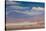 Chile, Atacama Desert, Desert Landscape with the Andes Mountains-Walter Bibikow-Stretched Canvas