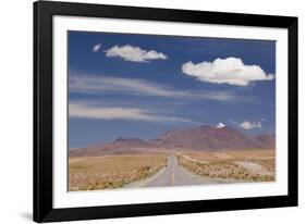 Chile, Atacama Desert, Ruta 27 Ch Highway-Walter Bibikow-Framed Photographic Print