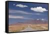 Chile, Atacama Desert, Ruta 27 Ch Highway-Walter Bibikow-Framed Stretched Canvas