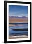 Chile, Atacama Desert, Salar De Aguas Calientes, Salt Pan and Lagoon-Walter Bibikow-Framed Photographic Print