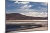 Chile, Atacama Desert, Salar De Aguas Calientes, Salt Pan and Lagoon-Walter Bibikow-Mounted Photographic Print