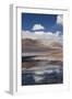 Chile, Atacama Desert, Salar De Aguas Calientes, Salt Pan and Lagoon-Walter Bibikow-Framed Photographic Print