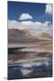 Chile, Atacama Desert, Salar De Aguas Calientes, Salt Pan and Lagoon-Walter Bibikow-Mounted Photographic Print