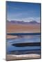 Chile, Atacama Desert, Salar De Aguas Calientes, Salt Pan and Lagoon-Walter Bibikow-Mounted Photographic Print