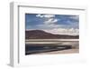 Chile, Atacama Desert, Salar De Aguas Calientes, Salt Pan and Lagoon-Walter Bibikow-Framed Photographic Print