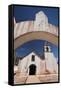 Chile, Atacama Desert, San Pedro De Atacama, Iglesia San Pedro Church-Walter Bibikow-Framed Stretched Canvas