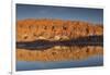 Chile, Atacama Desert, San Pedro De Atacama, Red Rock Reflection-Walter Bibikow-Framed Photographic Print