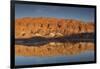 Chile, Atacama Desert, San Pedro De Atacama, Red Rock Reflection-Walter Bibikow-Framed Photographic Print