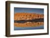 Chile, Atacama Desert, San Pedro De Atacama, Red Rock Reflection-Walter Bibikow-Framed Photographic Print