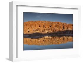 Chile, Atacama Desert, San Pedro De Atacama, Red Rock Reflection-Walter Bibikow-Framed Photographic Print