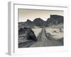 Chile, Atacama Desert, San Pedro De Atacama, Valle De la Luna, Valley Road-Walter Bibikow-Framed Photographic Print