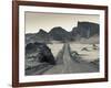 Chile, Atacama Desert, San Pedro De Atacama, Valle De la Luna, Valley Road-Walter Bibikow-Framed Photographic Print
