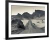 Chile, Atacama Desert, San Pedro De Atacama, Valle De la Luna, Valley Road-Walter Bibikow-Framed Photographic Print