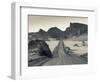 Chile, Atacama Desert, San Pedro De Atacama, Valle De la Luna, Valley Road-Walter Bibikow-Framed Photographic Print