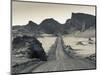 Chile, Atacama Desert, San Pedro De Atacama, Valle De la Luna, Valley Road-Walter Bibikow-Mounted Photographic Print