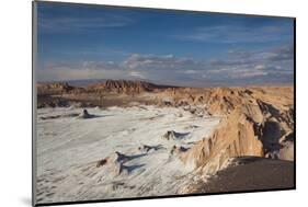 Chile, Atacama Desert, San Pedro De Atacama, Valle De La Luna-Walter Bibikow-Mounted Photographic Print