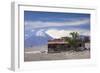 Chile, Atacama Desert, Socaire, View Towards Volcan Chacabuco Volcano-Walter Bibikow-Framed Photographic Print