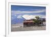 Chile, Atacama Desert, Socaire, View Towards Volcan Chacabuco Volcano-Walter Bibikow-Framed Photographic Print