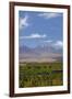 Chile, Atacama Desert, Sociare, Mountains and Fields-Walter Bibikow-Framed Photographic Print