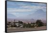 Chile, Atacama Desert, Toconao, Village View-Walter Bibikow-Framed Stretched Canvas