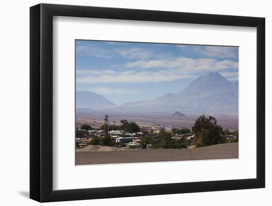 Chile, Atacama Desert, Toconao, Village View-Walter Bibikow-Framed Photographic Print