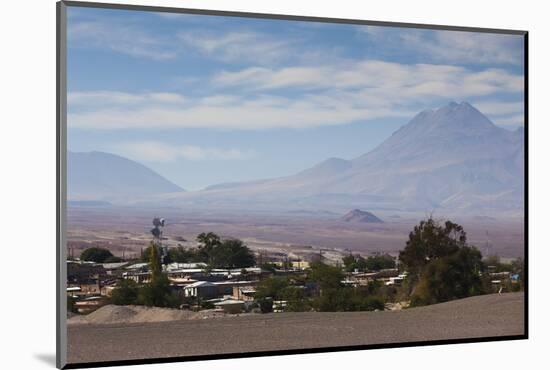 Chile, Atacama Desert, Toconao, Village View-Walter Bibikow-Mounted Photographic Print