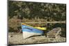 Chile, Aysen, Bertrand, baker River. Fishing boat on the shore of Lago Bertrand.-Fredrik Norrsell-Mounted Photographic Print