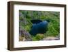 Chile, Aysen. Landscape view of a lake among the  rocky terrain in Nef River Valley.-Fredrik Norrsell-Framed Photographic Print