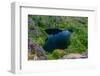 Chile, Aysen. Landscape view of a lake among the  rocky terrain in Nef River Valley.-Fredrik Norrsell-Framed Photographic Print