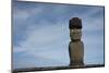 Chile, Easter Island, Hanga Roa. Ahu Tahai, Standing Moai Statue-Cindy Miller Hopkins-Mounted Photographic Print