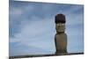 Chile, Easter Island, Hanga Roa. Ahu Tahai, Standing Moai Statue-Cindy Miller Hopkins-Mounted Photographic Print