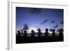 Chile, Easter Island, Rapa-Nui National Park, Ahu Akivi-null-Framed Giclee Print