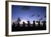 Chile, Easter Island, Rapa-Nui National Park, Ahu Akivi-null-Framed Giclee Print