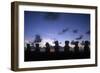 Chile, Easter Island, Rapa-Nui National Park, Ahu Akivi-null-Framed Giclee Print