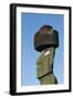 Chile, Easter Island, Rapa-Nui National Park, Ahu Tahai, Moai Ko Te Riku-null-Framed Giclee Print