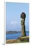 Chile, Easter Island, Rapa-Nui National Park, Ahu Tahai, Moai Ko Te Riku-null-Framed Giclee Print