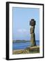 Chile, Easter Island, Rapa-Nui National Park, Ahu Tahai, Moai Ko Te Riku-null-Framed Giclee Print