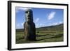 Chile, Easter Island, Rapa-Nui National Park, Ahu Tongariki, Moai Statues-null-Framed Giclee Print