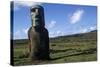 Chile, Easter Island, Rapa-Nui National Park, Ahu Tongariki, Moai Statues-null-Stretched Canvas