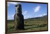 Chile, Easter Island, Rapa-Nui National Park, Ahu Tongariki, Moai Statues-null-Framed Giclee Print