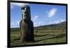 Chile, Easter Island, Rapa-Nui National Park, Ahu Tongariki, Moai Statues-null-Framed Giclee Print