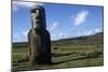Chile, Easter Island, Rapa-Nui National Park, Ahu Tongariki, Moai Statues-null-Mounted Giclee Print