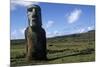 Chile, Easter Island, Rapa-Nui National Park, Ahu Tongariki, Moai Statues-null-Mounted Giclee Print