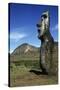 Chile, Easter Island, Rapa-Nui National Park, Ahu Tongariki, Moai Statues-null-Stretched Canvas