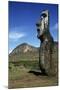 Chile, Easter Island, Rapa-Nui National Park, Ahu Tongariki, Moai Statues-null-Mounted Giclee Print