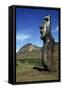 Chile, Easter Island, Rapa-Nui National Park, Ahu Tongariki, Moai Statues-null-Framed Stretched Canvas